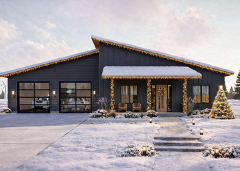 Modern Plan – Open 2-Bedroom, 2-Bathroom Design with 3-Car Garage & Contemporary Flow (~2,016 Sq Ft)