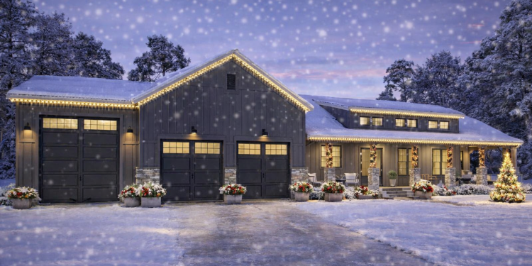 Barndominium Plan – Spacious 3-Bedroom, 2-Bathroom One-Story Home with 3-Car Garage (~1,780 Sq Ft)