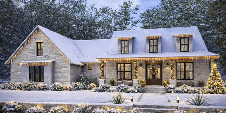 Modern Farmhouse Plan – Spacious 3-Bedroom, 2-Bathroom Ranch with Bonus Space & Porch (~2,256 Sq Ft)