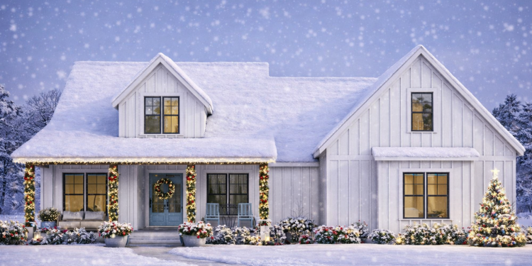 Modern Farmhouse Plan – Bright 3-4 Bedroom, 2-Bathroom Home with Open Layout (~2,025 Sq Ft)