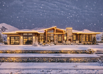 Modern Mountain House Plan with Panoramic Views & Expansion – ~2,623 Sq Ft of Open Living, Fireplace Charm, and Outdoor Escape