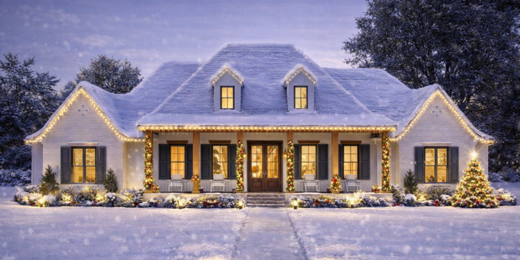 Modern Farmhouse Plan – Elegant 4-5 Bedroom, 3.5-Bathroom Home with Open Flow & Bonus Space (~2,789 Sq Ft)