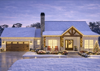 Modern Farmhouse Plan – Comfortable 3-Bedroom, 2-Bathroom Home with Classic Charm (~1,593 Sq Ft)