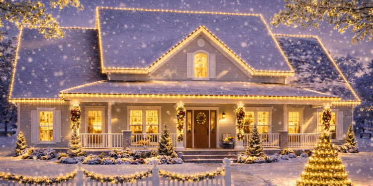 Modern Farmhouse House Plan with Split 4 Beds – ~2,336 Sq Ft of Balanced Living, Privacy & Porch-Ready Comfort