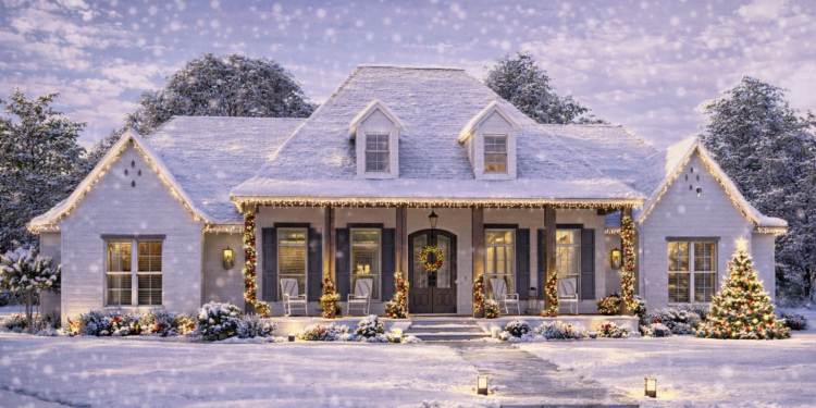 French Country House Plan – Stylish 4-Bedroom, 3.5-Bathroom Ranch with Porch & Thoughtful Layout (~3,273 Sq Ft)