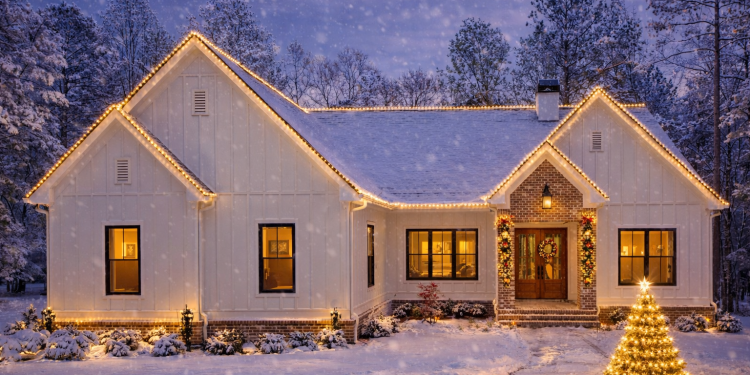 Luxurious 4-Bedroom Modern Farmhouse House Plan with Main-Level Master and Outdoor Kitchen – ~4,170 Sq Ft of Spacious, Contemporary Farmhouse Comfort