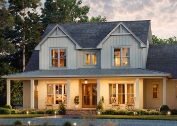 Modern Farmhouse Plan – 3,500 Sq Ft, 5 Bedrooms, 3.5 Bathrooms