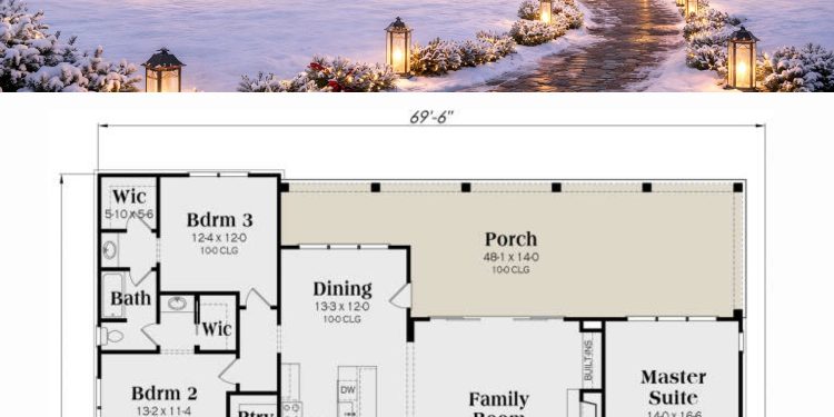 Modern Farmhouse Plan – ~2,494 Sq Ft of Bright, Comfortable & Flexible Family Living