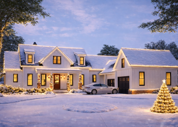 2400 Sq Ft Modern Farmhouse Plan with Courtyard Garage – A Bright, Functional Home with Style & Flow