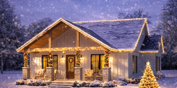 Modern Farmhouse Plan – ~1,596 Sq Ft of Comfortable, Connected & Stylish One-Story Living