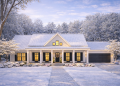 Modern Farmhouse Plan – 1,615 Sq Ft, 3 Bedrooms, 2 Bathrooms