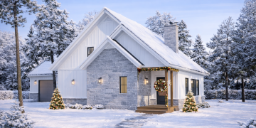 Cottage Plan – 1,819 Sq Ft, 3 Bedrooms, 2.5 Bathrooms