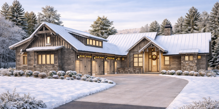 Mountain Craftsman Home Plan with Garage Workshop – 2597 Sq Ft