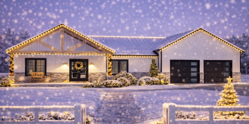 Modern Barndominium House Plan – ~3,964 Sq Ft of Spacious, Functional & Family-Friendly Living