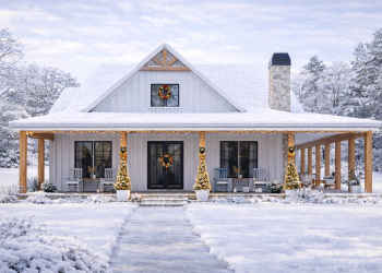Modern Farmhouse Plan – 1,583 Sq Ft, 2 Bedrooms, 2 Bathrooms