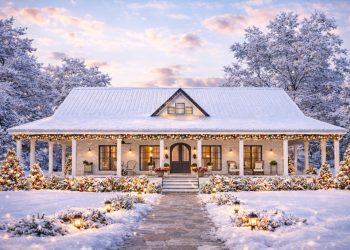 3-Bed Country Home Plan with 10-Foot Wrap-Around Porch – ~2,090 Sq Ft of Comfortable, Connected Country Living
