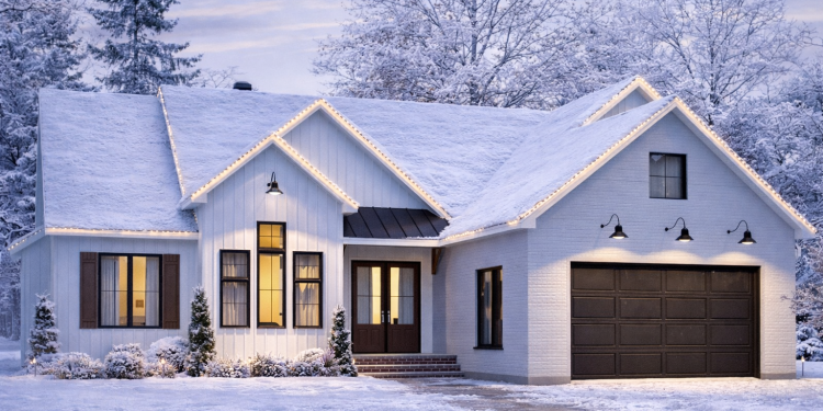 Split-Bedroom New American House Plan – ~2,117 Sq Ft of Functional, Open & Family-Friendly Living