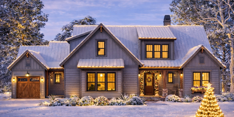 2200 Sq Ft Modern Farmhouse Plan with Upstairs Expansion – Bright, Functional & Flexible Design