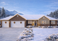 Craftsman Ranch House Plan with 3-Car Garage and Home Office