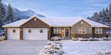Craftsman Ranch House Plan with 3-Car Garage and Home Office
