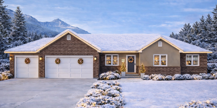 Craftsman Ranch House Plan with 3-Car Garage and Home Office