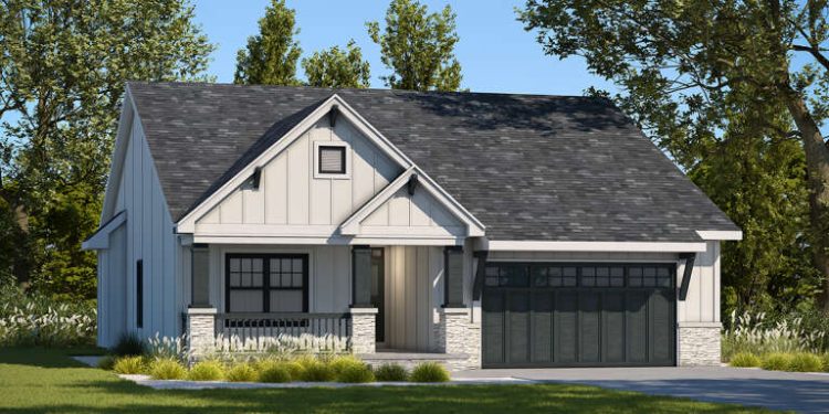 Modern Farmhouse Plan – 1,452 Sq Ft, 3 Bedrooms, 2 Bathrooms