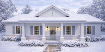 Modern Farmhouse Plan – 1,681 Sq Ft, 3–4 Bedrooms, 2.5 Bathrooms