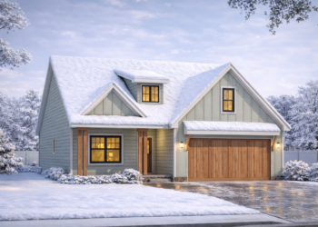 Craftsman House Plan – 1,518 Sq Ft, 2 Bedrooms, 2.5 Bathrooms