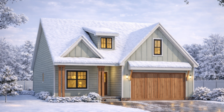 Craftsman House Plan – 1,518 Sq Ft, 2 Bedrooms, 2.5 Bathrooms