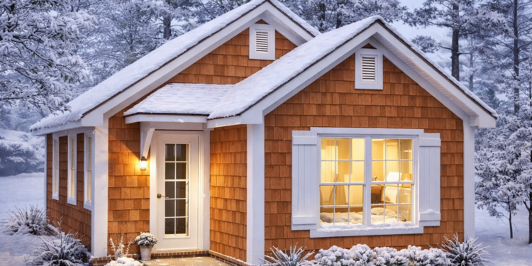 Cottage House Plan – 490 Sq Ft, 1 Bedroom, 1 Bathroom