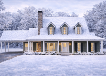 Cottage Bungalow House Plan – 2,440 Sq Ft, 3 Bedrooms, 2 Bathrooms