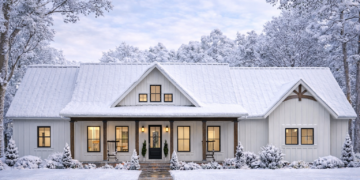 Modern Farmhouse Plan – 1,900 Sq Ft, 3 Bedrooms, 2 Bathrooms