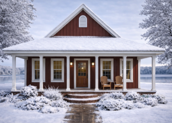 Barn-Style Country Farmhouse – 1,292 Sq Ft, 2 Bedrooms, 2 Bathrooms