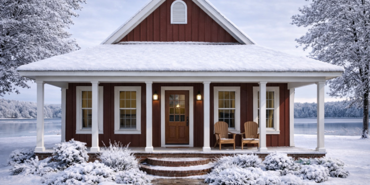 Barn-Style Country Farmhouse – 1,292 Sq Ft, 2 Bedrooms, 2 Bathrooms