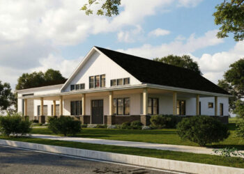 Barndominium House Plan – 2,030 Sq Ft, 3 Bedrooms, 2.5 Bathrooms