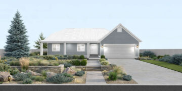 Country House Plan – 2,023 Sq Ft, 3–5 Bedrooms, 2.5 Bathrooms