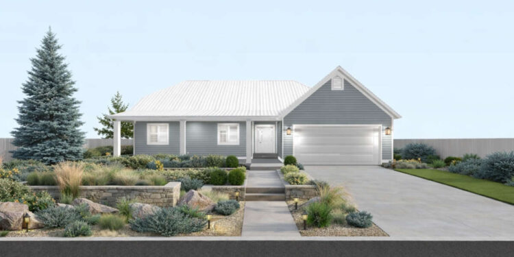 Country House Plan – 2,023 Sq Ft, 3–5 Bedrooms, 2.5 Bathrooms