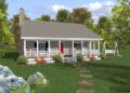 Cozy Cottage Plan – 953 Sq Ft, 2 Bedrooms, 1.5 Bathrooms