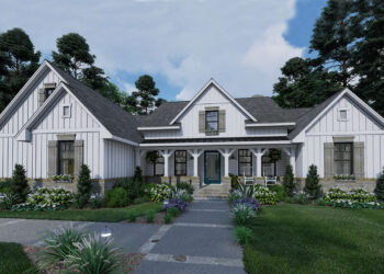 Modern Farmhouse Plan – 2,459 Sq Ft, 3 Bedrooms, 3 Bathrooms