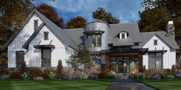 Modern Farmhouse Plan – 2,425 Sq Ft, 3 Bedrooms, 3.5 Bathrooms