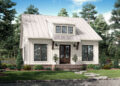Modern Farmhouse Plan – 1,070 Sq Ft, 2 Bedrooms, 1 Bathroom