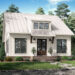 Modern Farmhouse Plan – 1,070 Sq Ft, 2 Bedrooms, 1 Bathroom