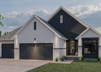 Modern Farmhouse Plan – 2,061 Sq Ft, 3 Bedrooms, 2 Bathrooms