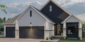 Modern Farmhouse Plan – 2,061 Sq Ft, 3 Bedrooms, 2 Bathrooms