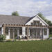 Modern Farmhouse Plan – 905 Sq Ft, 1 Bedroom, 1.5 Bathrooms