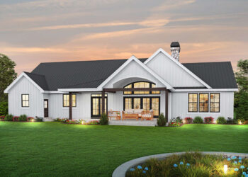 Modern Farmhouse Plan – 1,975 Sq Ft, 4 Bedrooms, 2 Bathrooms