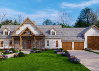 Barndominium House Plan – 2,142 Sq Ft, 3 Bedrooms, 2 Bathrooms