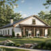 Barn House Plan – 2,000 Sq Ft, 4 Bedrooms, 3 Bathrooms