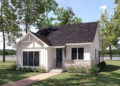 1000 Sq. Ft. Modern Farmhouse with 2 Bedrooms and 2 Bathrooms