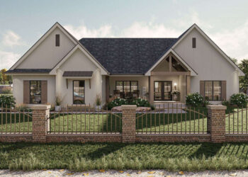 Modern Farmhouse Plan – 1,925 Sq Ft, 4 Bedrooms, 2 Bathrooms